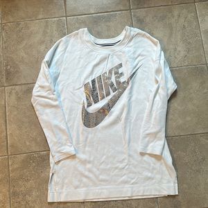 Nike womens tunic sweatshirt medium